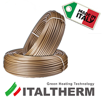 Труба для тёплого пола с кислородным барьером ITAL-therm PEX-A/EVOH 16X2 (GOLD) Италия