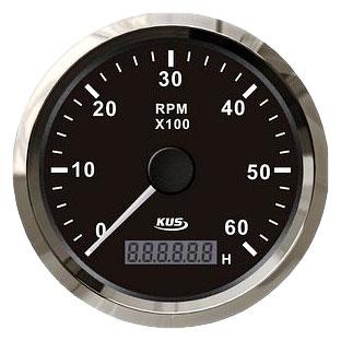 KUS BS Тахометр/счетчик моточасов для лодочного мотора 0-6000RPM