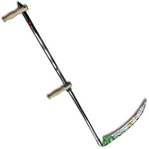 Набір: коса 70 см + тримач вигнутий металевий 160 см, FUX / ФУКС A64223 (Австрія)