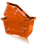 Закупівельний кошик для супермаркетів різні кольори, фото 6