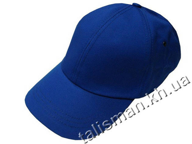 Бейсболка синя без малюнка, фото 1