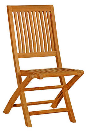 Тиковый стул раскладной TE-05T УЦЕНКА, фото 2