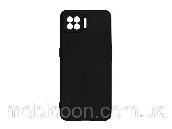 Чохол Silicone Case Full для Oppo A73 Black, фото 1