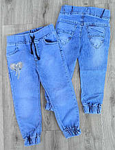 Дитячі джинси бантик для дівчинки