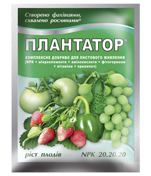 Добриво Плантатор 20-20-20 (25 г), Киссон, фото 1