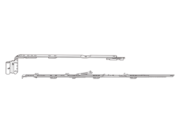 Ножиці Roto 411-600 (ліві), фото 2