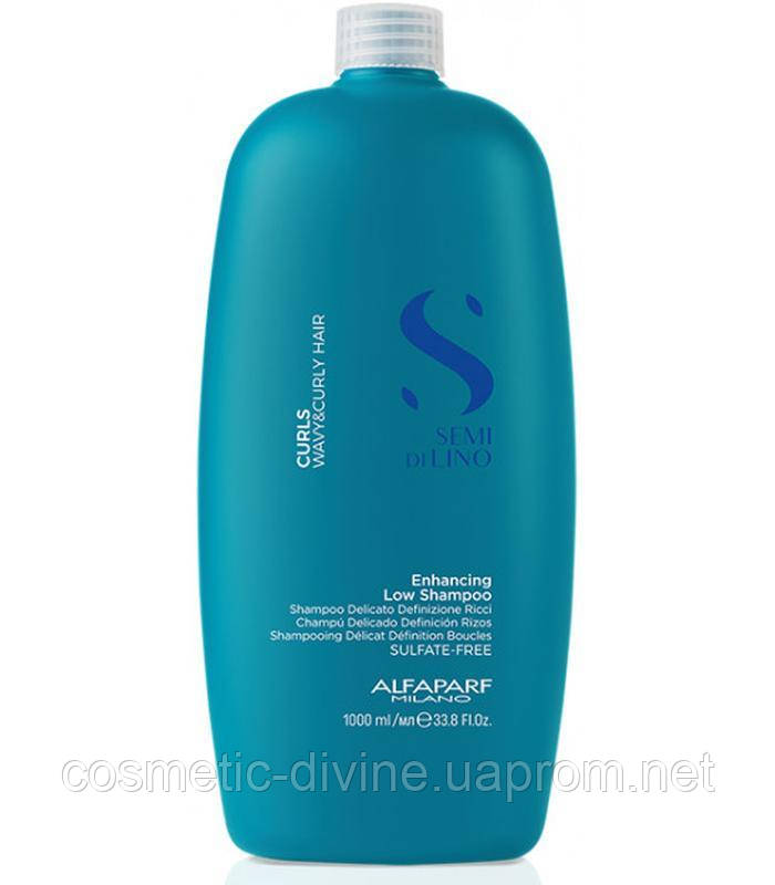 Шампунь для вьющихся волос Alfaparf SDL Curls Enhancing Low Shampoo 1000мл - фото 1 - id-p1362031037