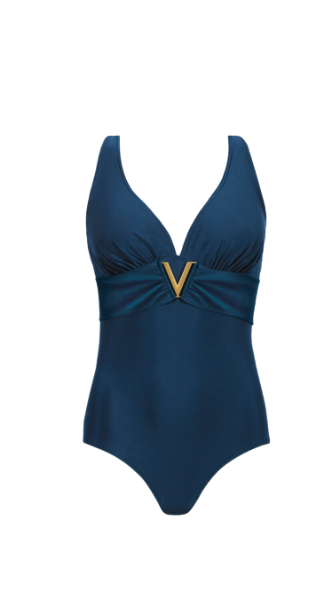 СЛИТНИЙ КУПАЛЬНИК S600NV SELF синій 44F/2XL