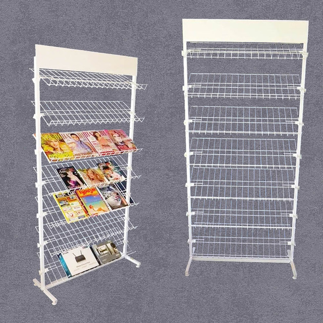 Универсальная стойка с полками «Вернисаж-2» для выставки рисунков, книг ...