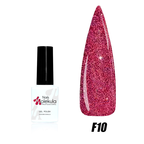Світловідбиваючий Гель-лак Molekula Flash effect 6 ml №F10 863