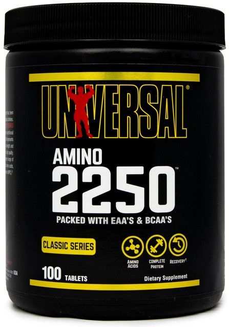 Амінокислоти Universal Nutrition — Amino 2250 (100 таблеток)