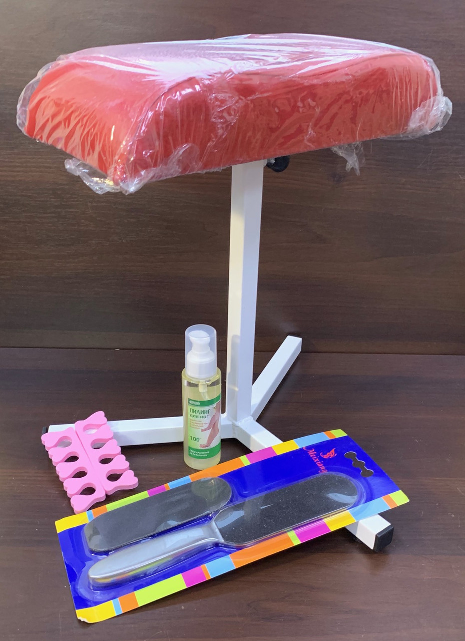 Набір для педикюру Furman з червоною підставкою, фото 1