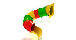 Дитяча гірка Труба гвинтова" D-700, H-1.5