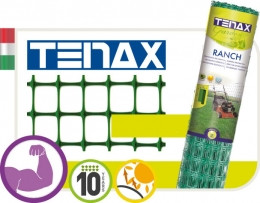 Сетка для ограждения TENAX RANCH, (2м * 50м) хаки яч. 30 * 45мм