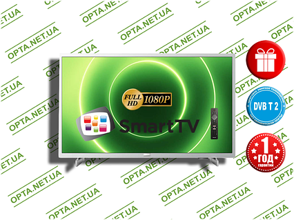 Телевизор Philips 32PFS6855 FULLHD/SMART/DVD-T2/ГАРАНТИЯ/ORIGINAL