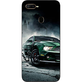 Бампер силіконовий для OPPO A12 з малюнком Мустанг