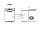Льодогенератор Camry CR 8073 — 12 кг/доба, 2.2 л, без підключення, фото 10
