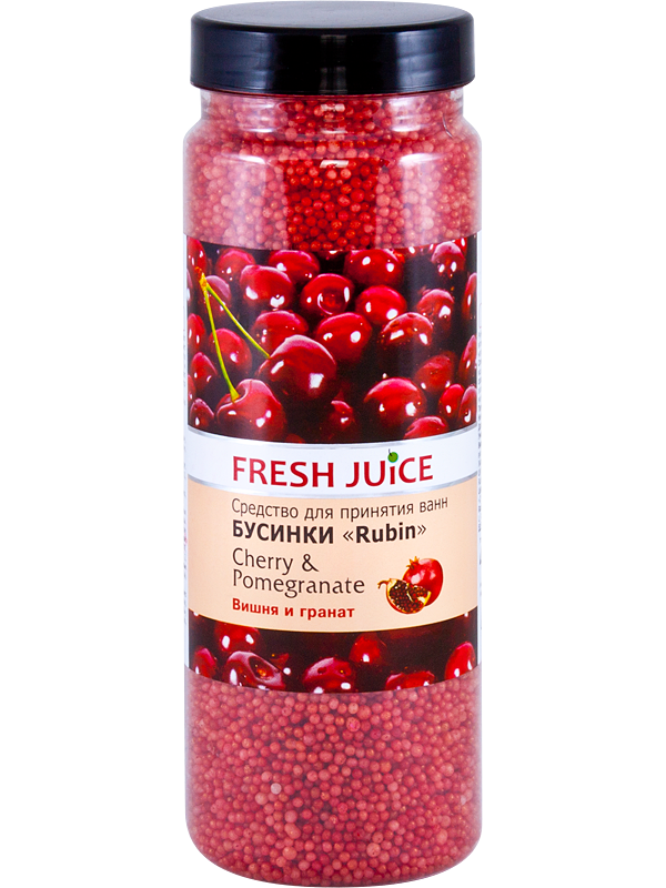 Засіб для ванн Bath bijou. Рубін. Вишня і гранат 450 г Fresh Juice