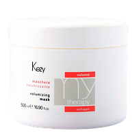 Маска для придания объема с морским коллагеном, 500 мл - KEZY Volumizing Mask