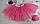 Фатиновая спідниця на гумці яскраво-рожева на 3-9 років, фото 3