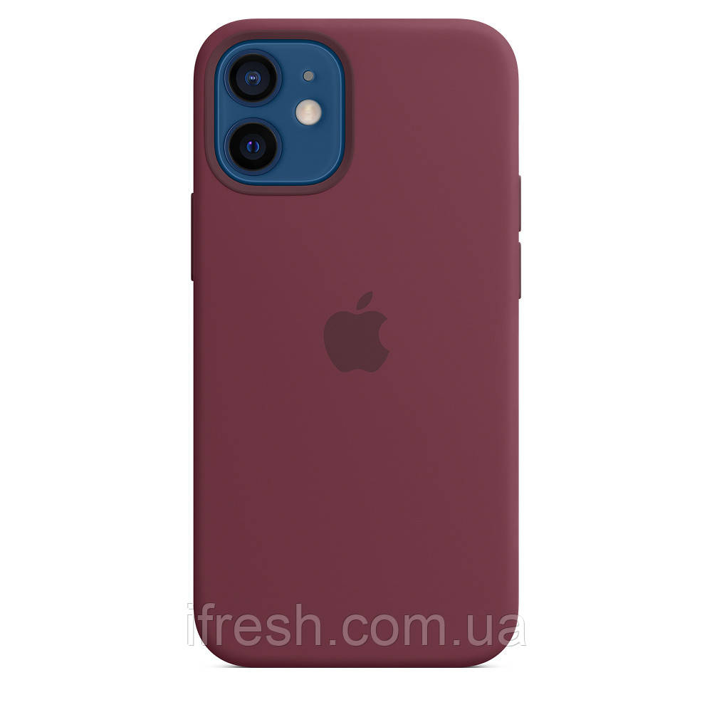 Чехол Apple для iPhone 12 mini Silicone Case with MagSafe Plum (MHKQ3ZE/A)