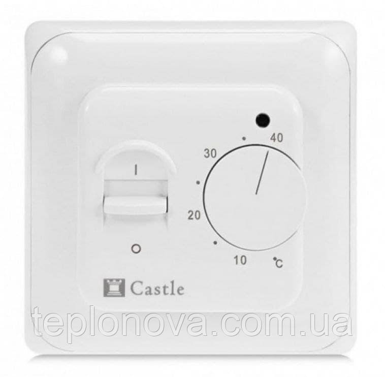 Терморегулятор для теплого пола Castle RTC 70.26 (Белый) - фото 1 - id-p1362170748