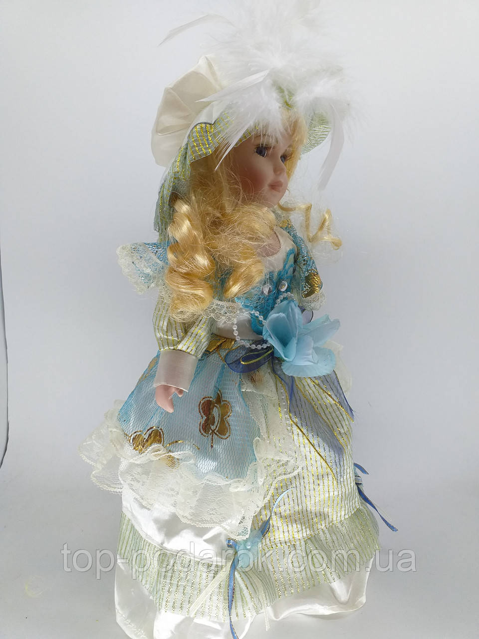 Кукла фарфоровая декоративная Лили высота 30 см - фото 6 - id-p3002242