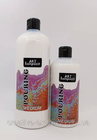 Рідкий акрил POURING MEDIUM "ART Kompozit", 1 л, фото 2