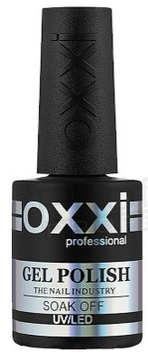 Топ для гель-лаку Oxxi Professional Top Coat з липким шаром, 10 мл
