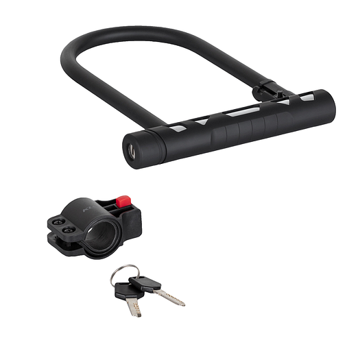 Велозамок KLS Arrest U-Lock 12x105x200 Чорний, фото 1