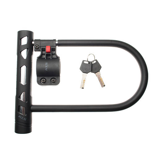 Велозамок KLS Arrest U-Lock 12x105x200 Чорний, фото 2