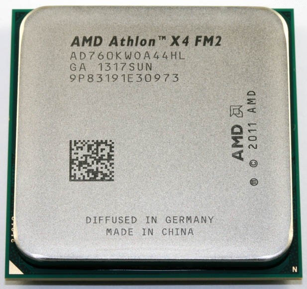 AMD Athlon X4 760K CPU AD760KWOA44HL 3.8-4.1GHz/4M/100W Socket FM2 Процесор для ПК