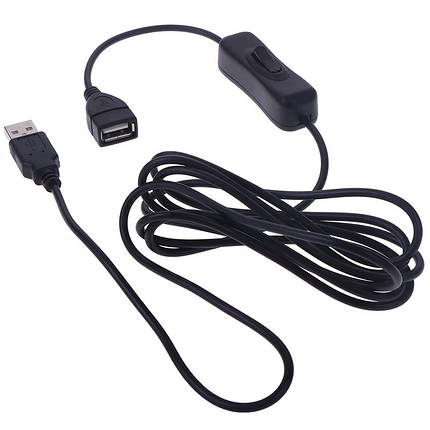 Подовжувач USB 2.0 з перемикачем 1 метр тато-мама, фото 1