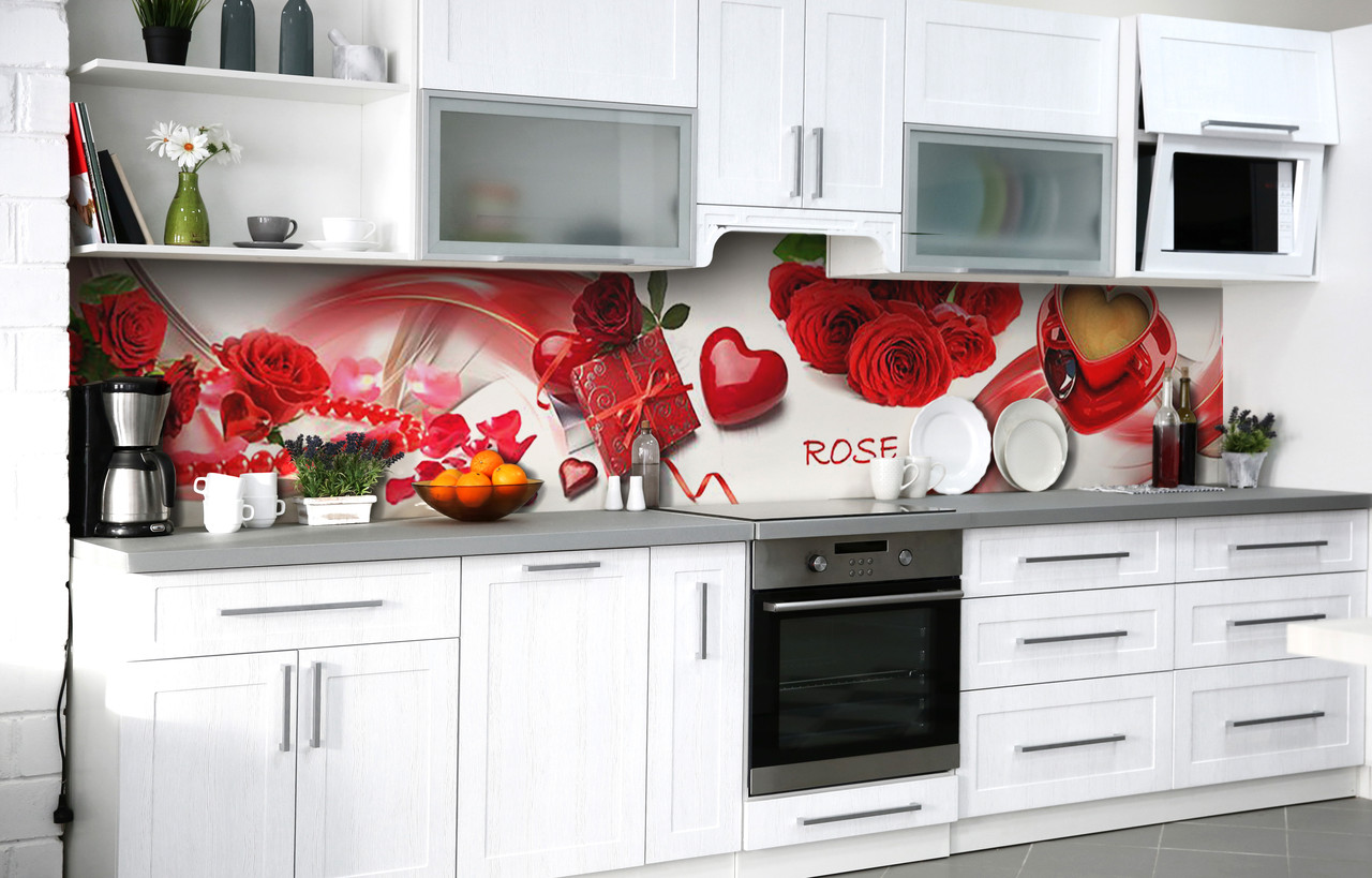 Самоклеюча Плівка для Фартуха Подарунок пристрасті наклейка на стіну Абстракція 600*2000 мм