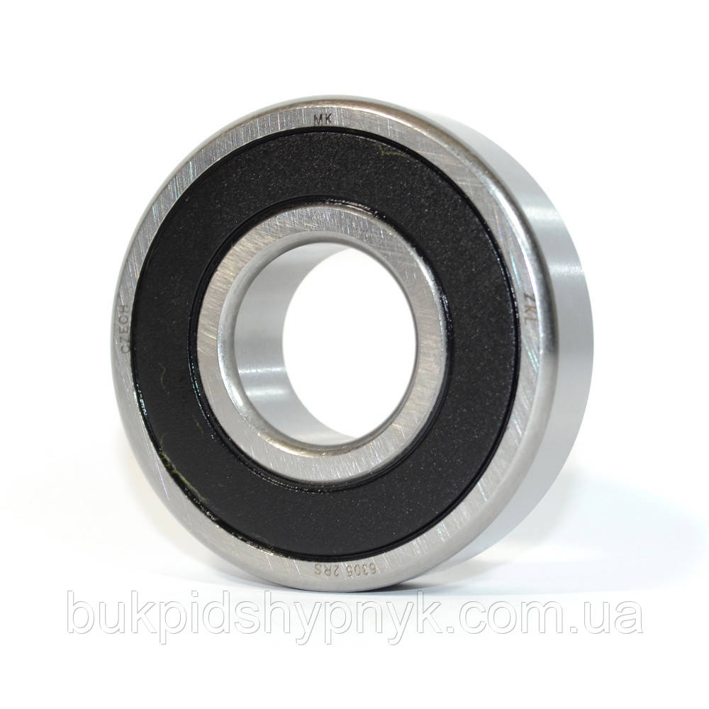 Підшипник кульковий ZKL 6305 2RS (180305) (25x62x17), фото 1