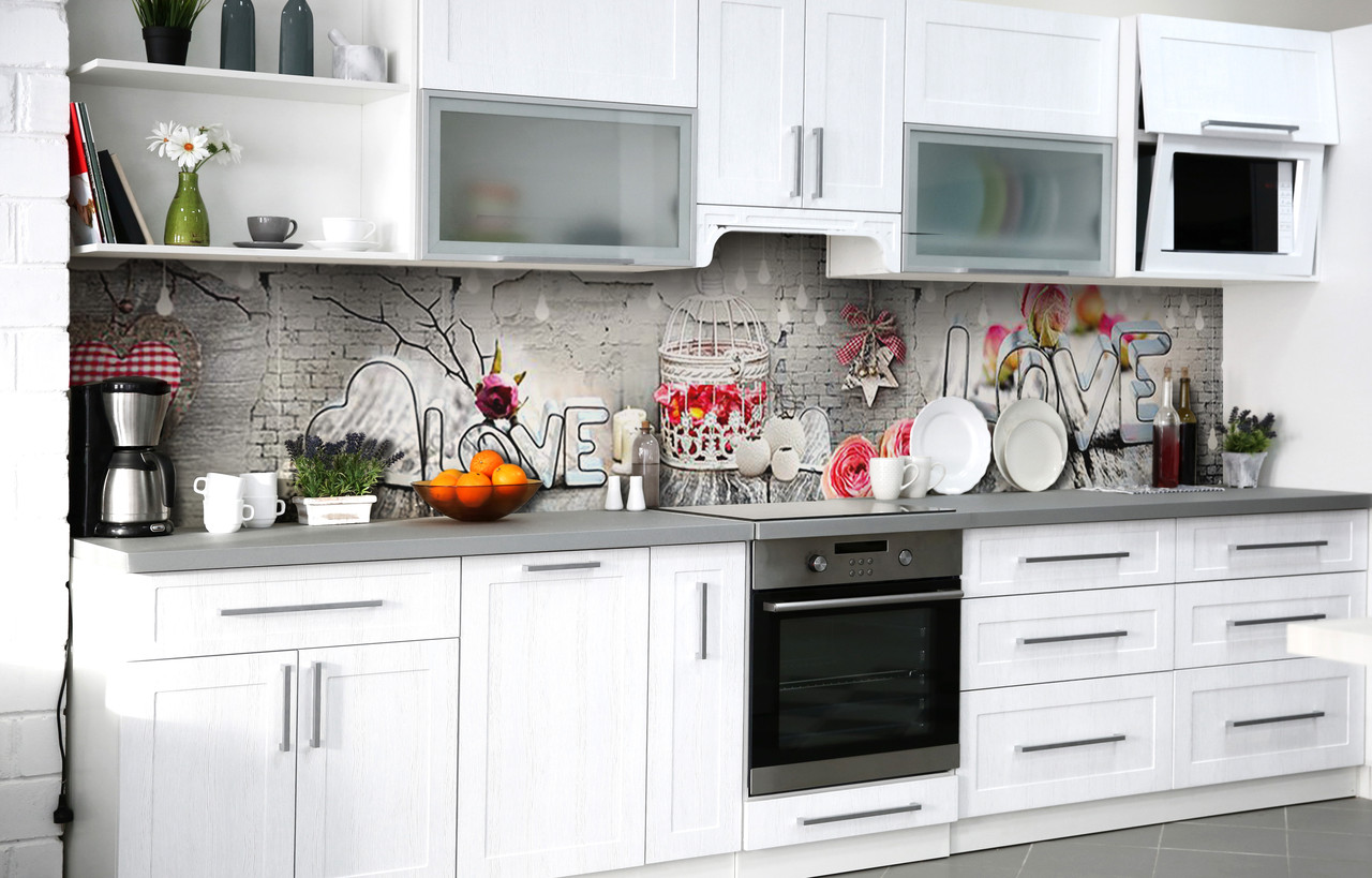 Самоклеюча Плівка для Фартуха Красивий хендмейд наклейка на стіну Абстракція 600*2000 мм