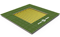 Батут встраиваемый наземный 2 х 2м