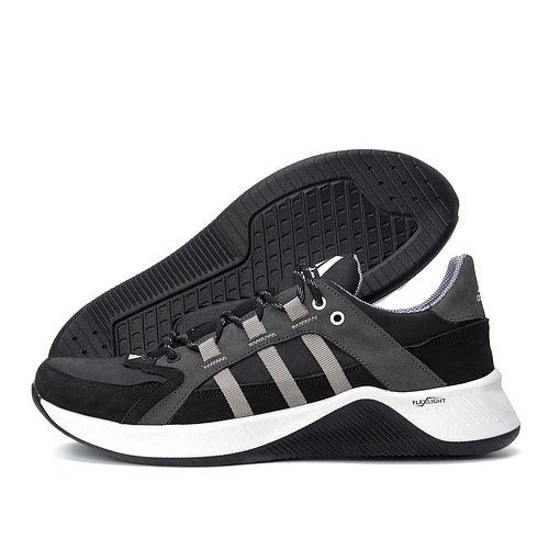 Купить Кроссовки мужские Adidas Terrex черные, Адидас. Натуральная кожа ...