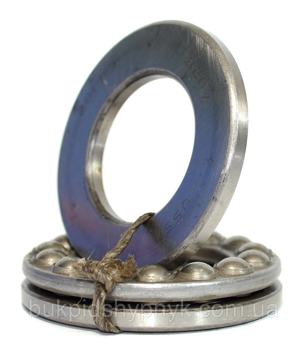 Підшипник опорний кульковий ГПЗ 51207 (8207) (35x62x18), фото 1