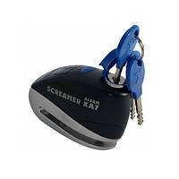 Мотозамок с сигнализацией Oxford Screamer XA7 Alarm Disc Lock на тормозной диск (LK279)