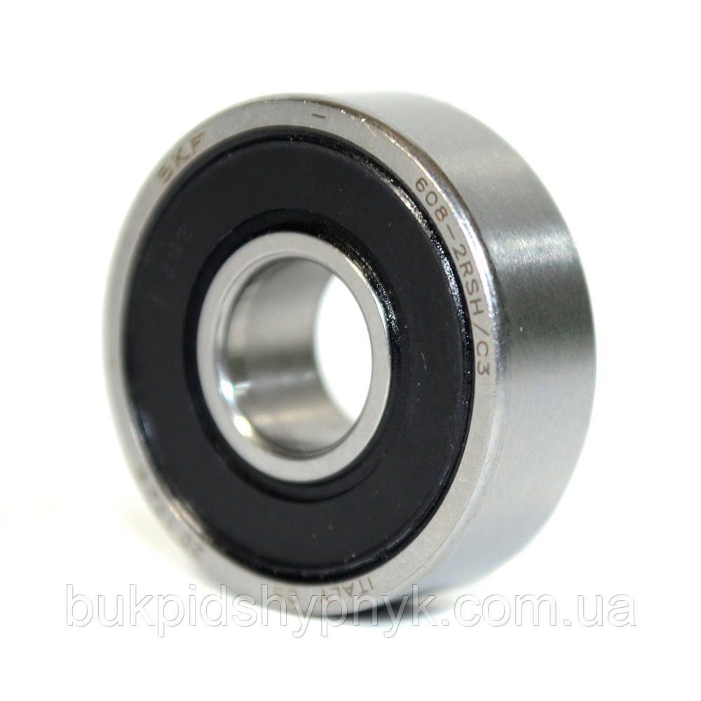 Підшипник для роликів SKF 608 2RSH/C3 (180018) (8x22x7)
