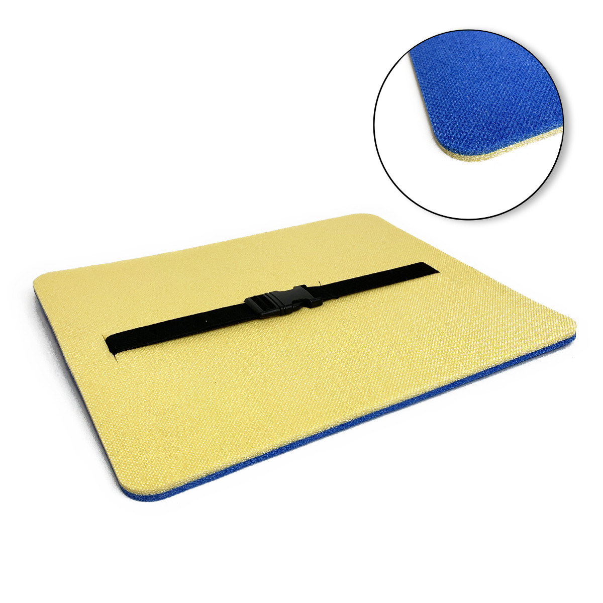 Сидушка (сидіння) туристична каремат Тревел 8 (350х295х8мм) двошарова, кольорова підвищеної щільності