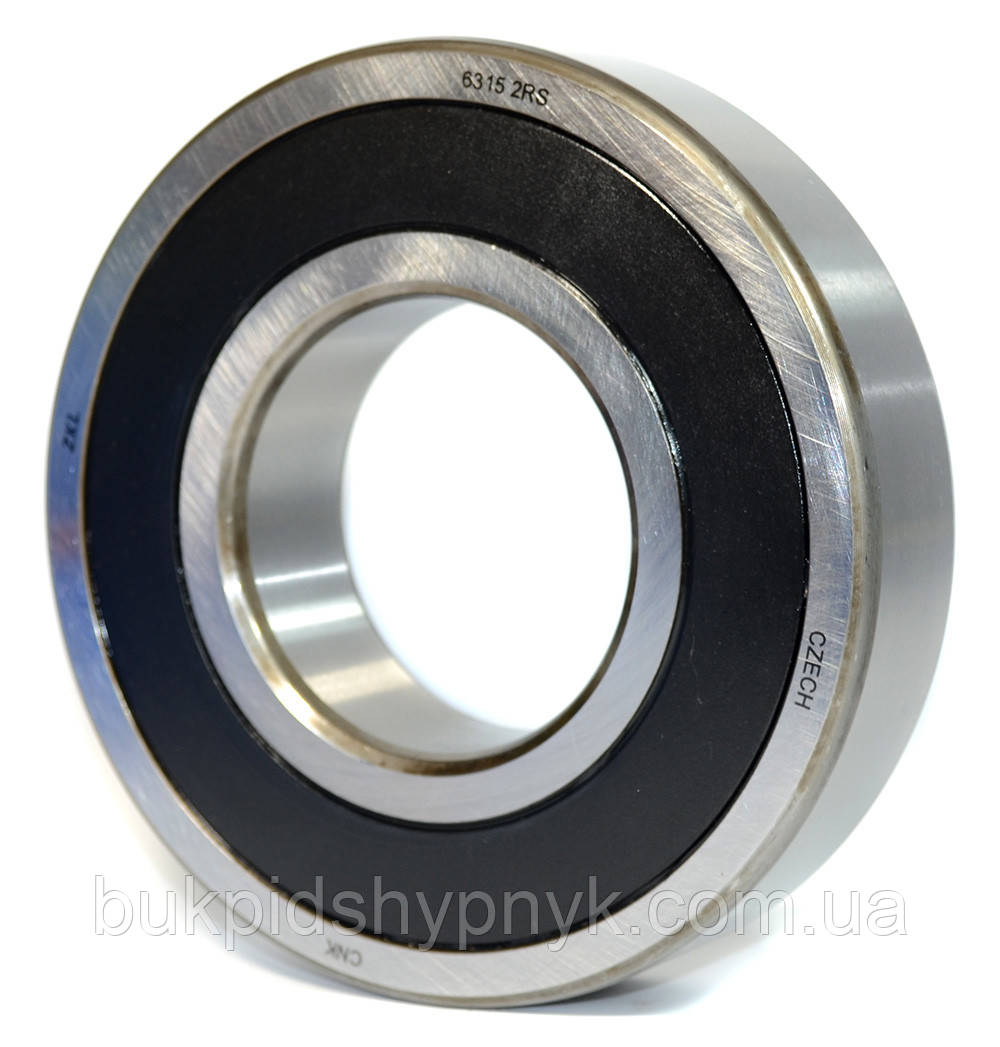 Підшипник для МТЗ-82 бортовий редуктор правий і лівий ZKL 6315 2RS (180315) (75x160x37), фото 1