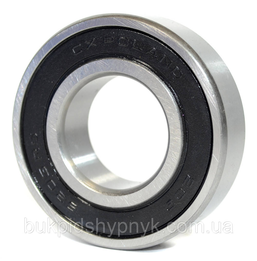 Підшипник приводу насоса НШ 10-3-Л для МТЗ-82 CX 6205 2RS (180205) (25x52x15)