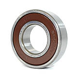 Підшипник КАМАЗ-65115, дв.CUMMINS, ЗІЛ-130, УРАЛ-375, 377 NSK 6205 DDUC3 E D (180205)(6205 2RS C3) (25x52x15), фото 2