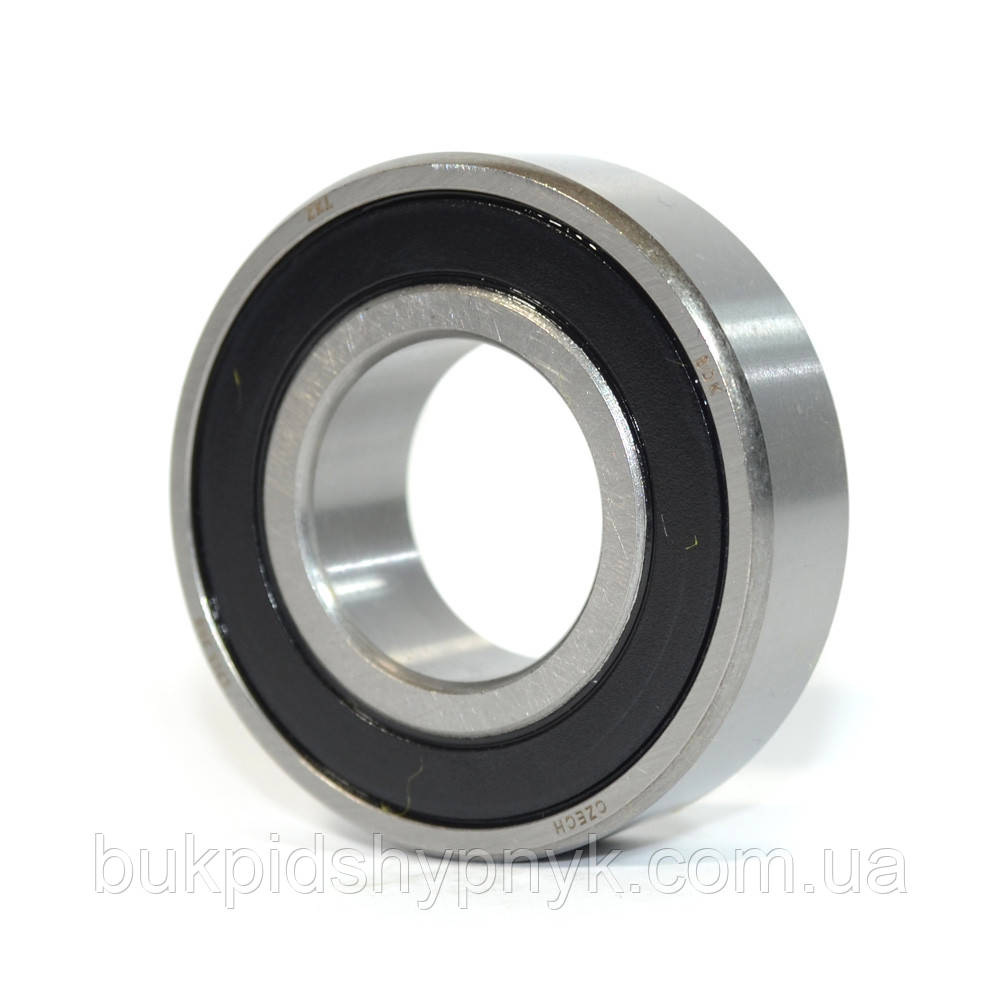 Підшипник кульковий ZKL 6205 2RS (180205) (25x52x15), фото 1