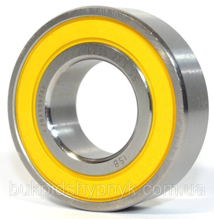Підшипник нержавіючий для культиваторів та мотоблоків 168-177-188F ISB 6205 2RS SS SING (180205) (25x52x15), фото 1