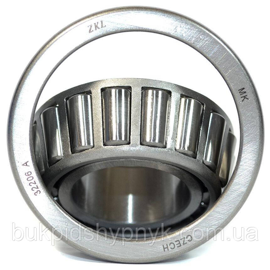Підшипник для МТЗ-82 передній міст (головна передача) ZKL 32206 (7506) (30x62x21.25), фото 1