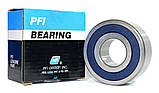 Підшипник кульковий PFI 5306 2RS C3 (3056306) (3306 2RS C3) (30x72x30.2), фото 3