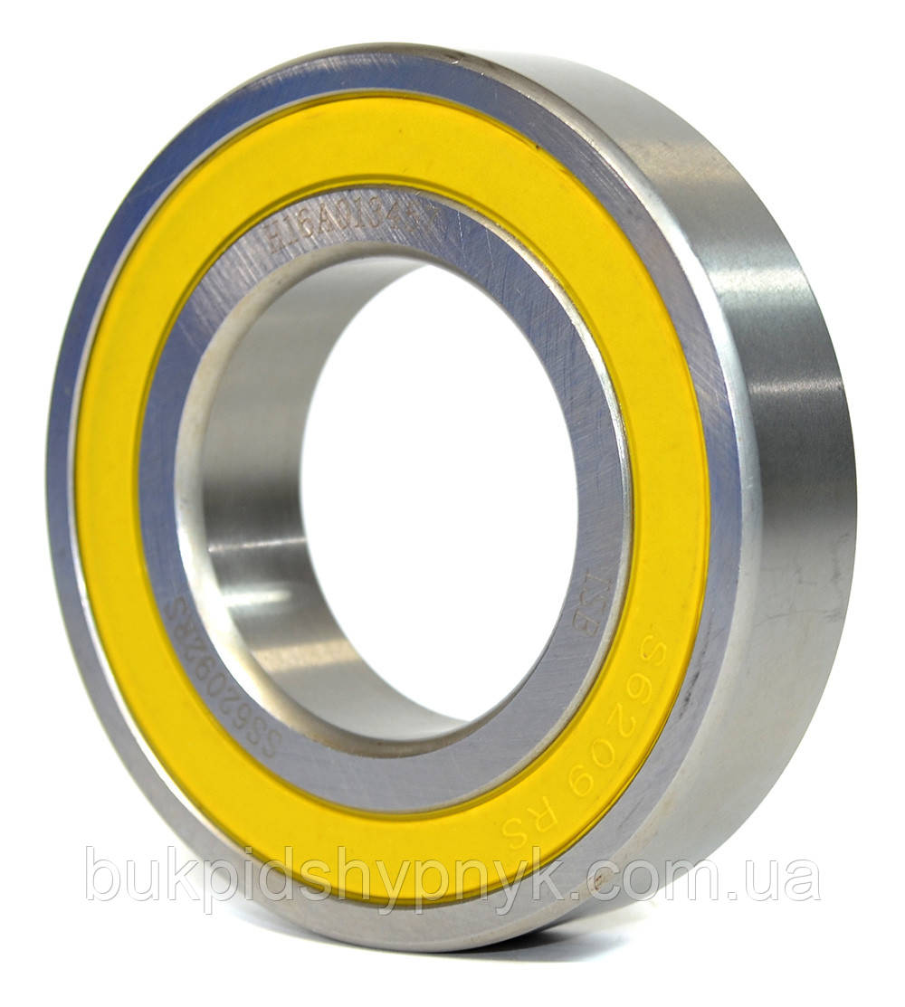 Підшипник для МТЗ-82 на вал відбору потужності (нержавіючої) ISB 6209 2RS SS SING (180209) (45x85x19), фото 1